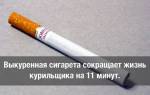 Что будет если покурить сигарету