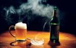 Что вреднее алкоголь или табак